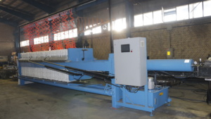 تصویر دستگاه فیلترپرس 100 ممبران تولید شرکت صافی سازان صفا